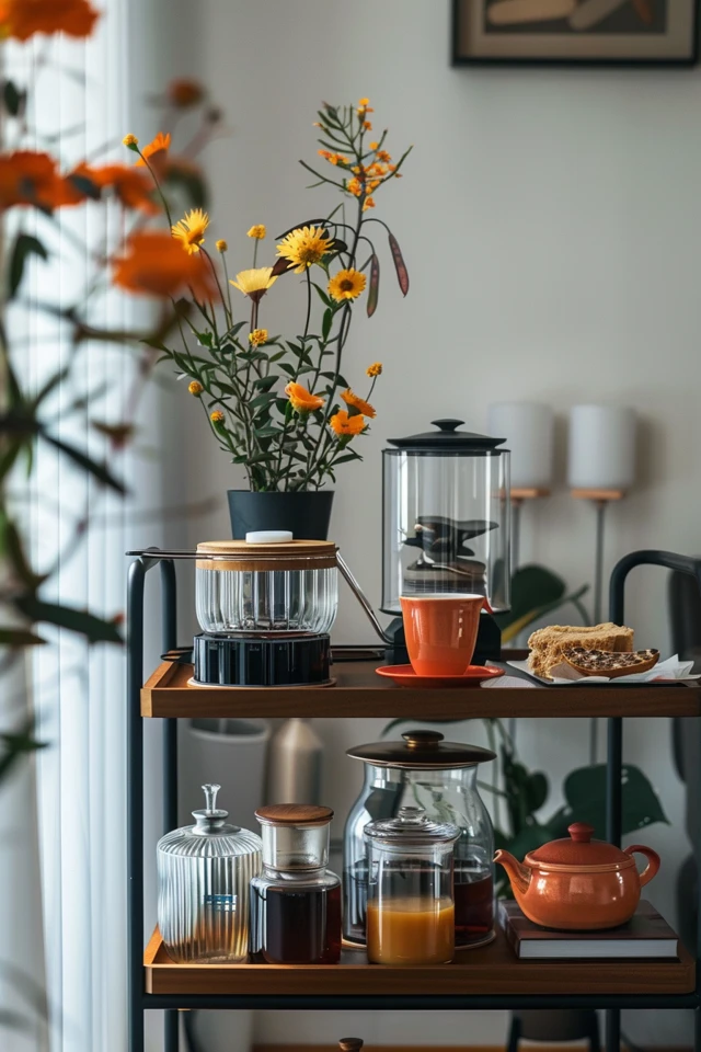 Creative Uses for a Tea Cart