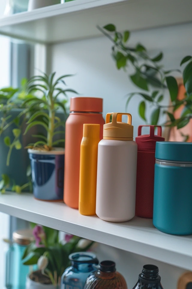 Neat Water Bottle Display