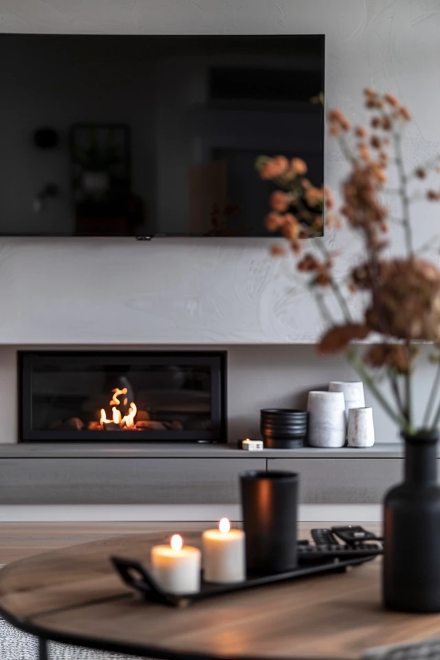 Enhancing the Aesthetic Appeal of Your TV Fireplace Wall