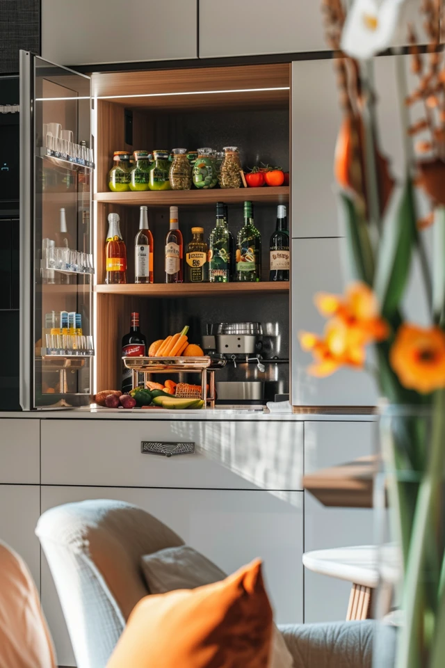 Luxurious Snack Bar Designs for Larger Spaces