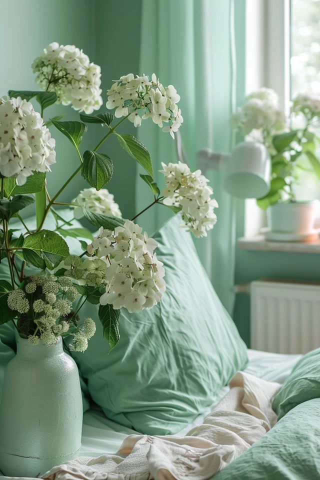Mint Green Bedroom Walls and Paint