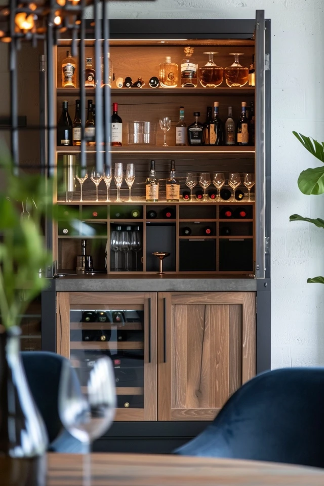 Chic Bar Cabinet Ideas for Your Home Cheers!