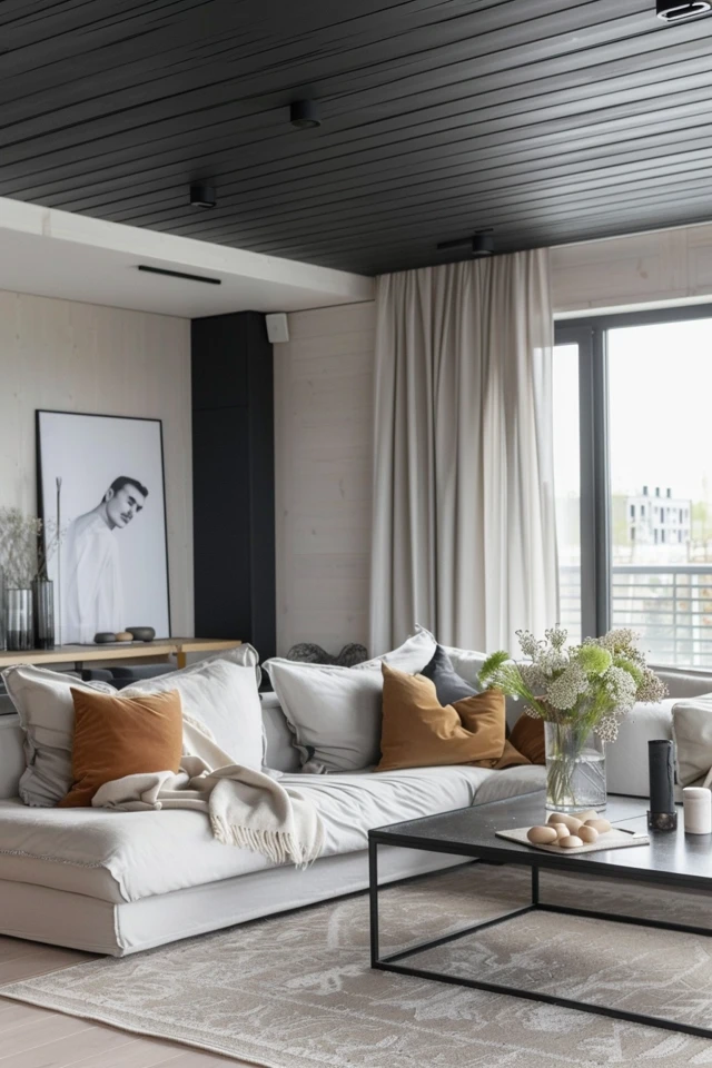 5 Tips for a Small Living Room Ceiling Design