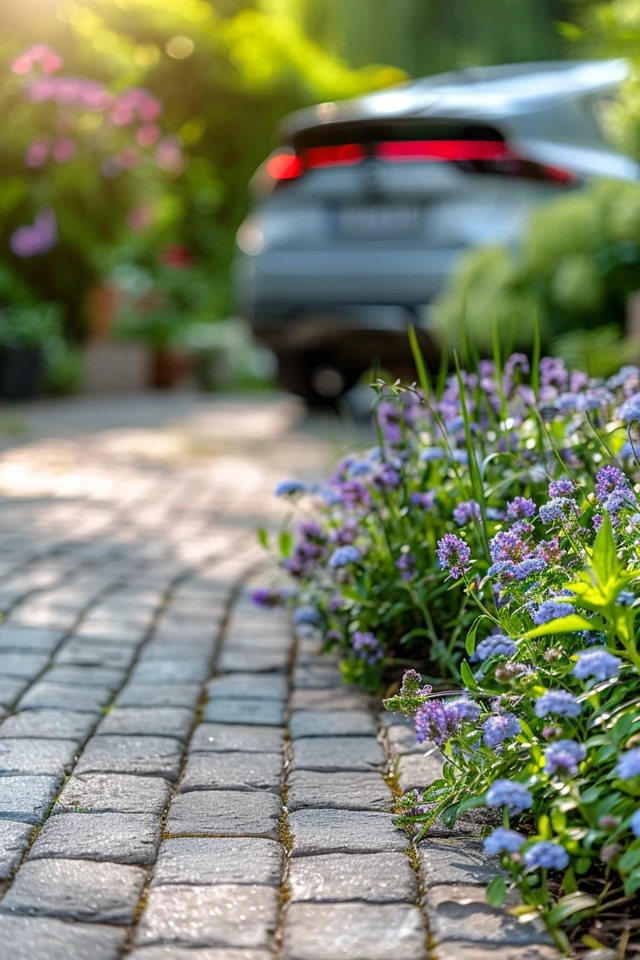 Hardscaping in Driveway Landscaping