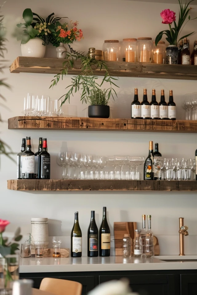 Elevate Your Organization with Floating Shelf Organization