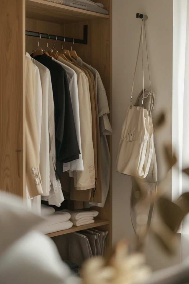 Vary Heights of Adjacent Closet Rods