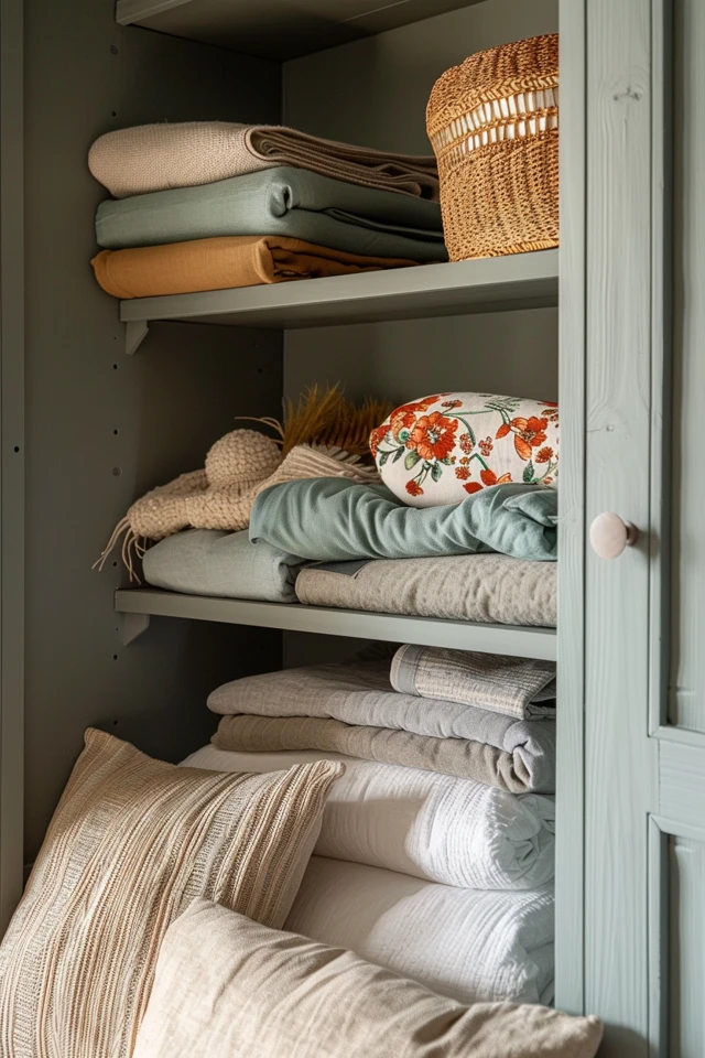 Hanging Door Organizers and Vacuum-Sealed Bags