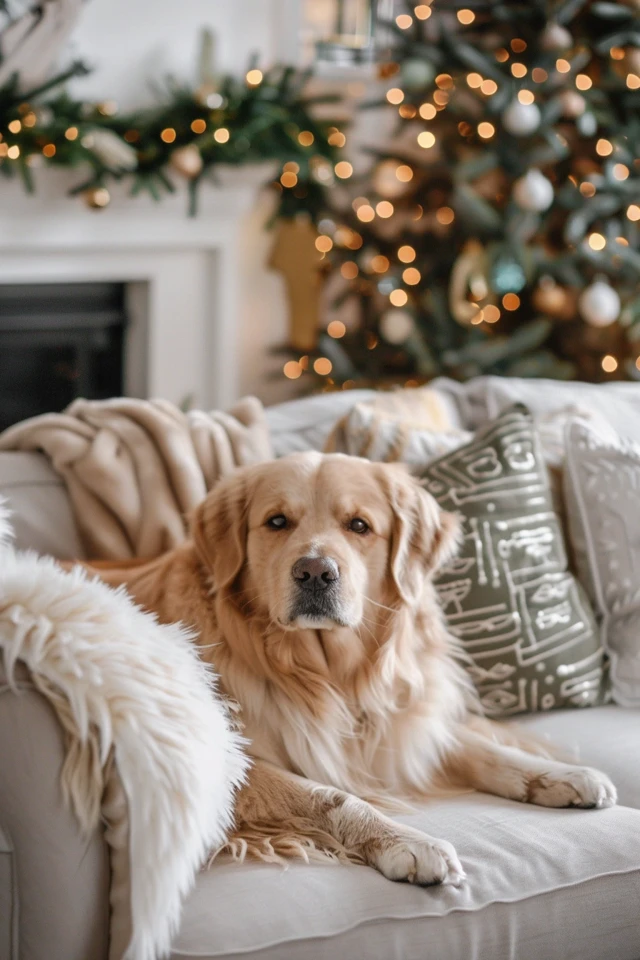 Stylish and Functional Christmas Theme Pet Furniture
