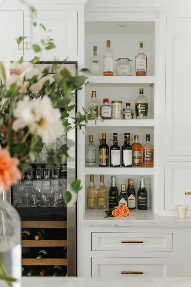 Chic Built-In Dry Bar Ideas for Stylish Homes