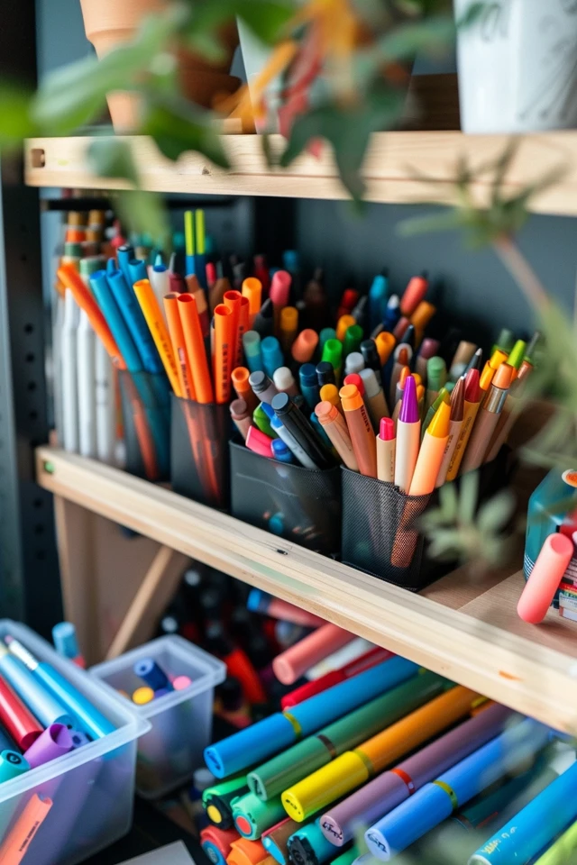 Creative Marker Storage Ideas for Artists
