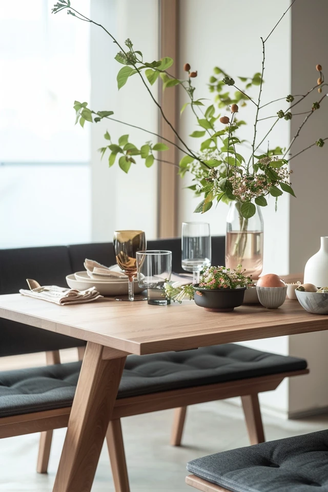 5 Tips for Stylish Dining Room Bench Seating