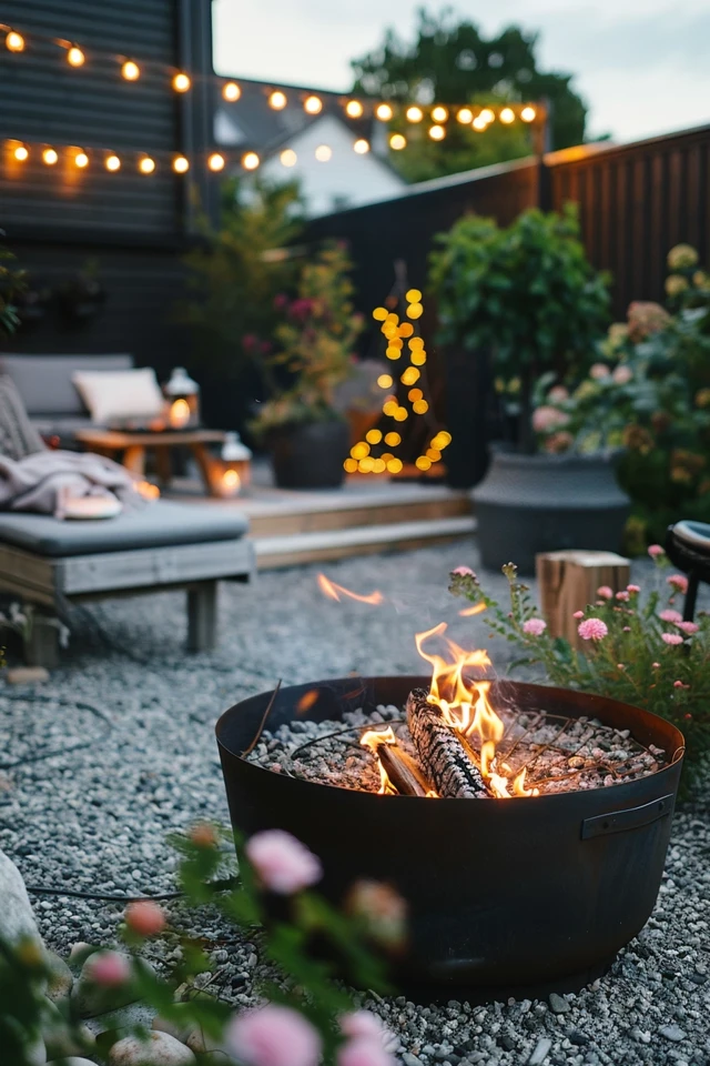 Cozy Backyard Fire Pit Ideas