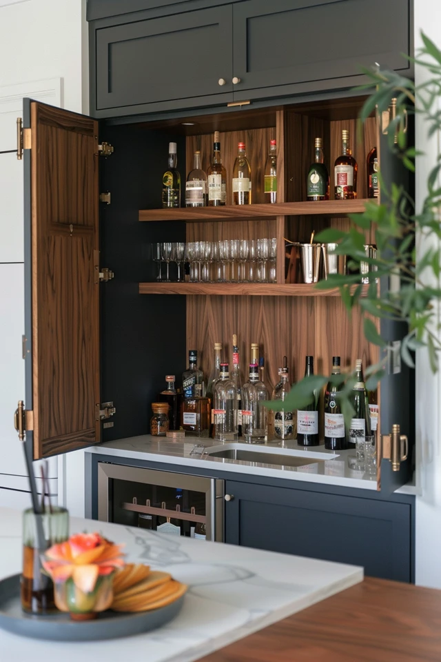 Chic Built-In Dry Bar Ideas for Stylish Homes - photo 2