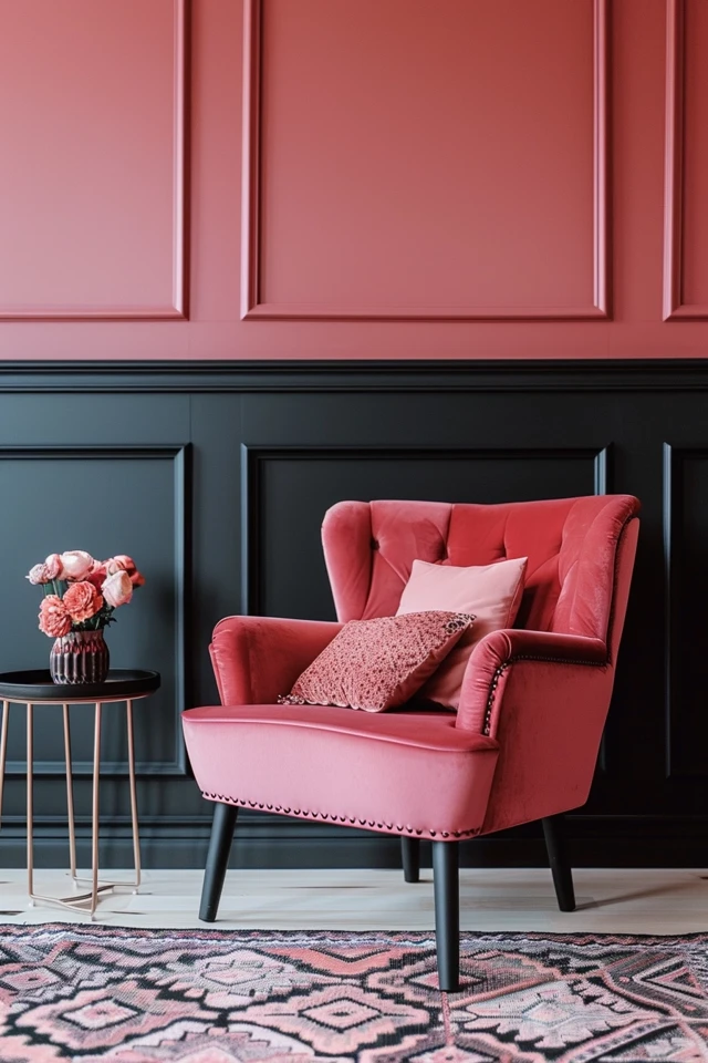 Pink and Black Room Ideas for Different Spaces