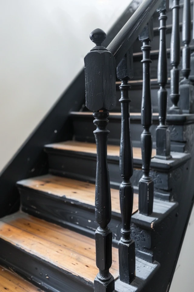 Black and White Staircase Ideas for Elegant Homes