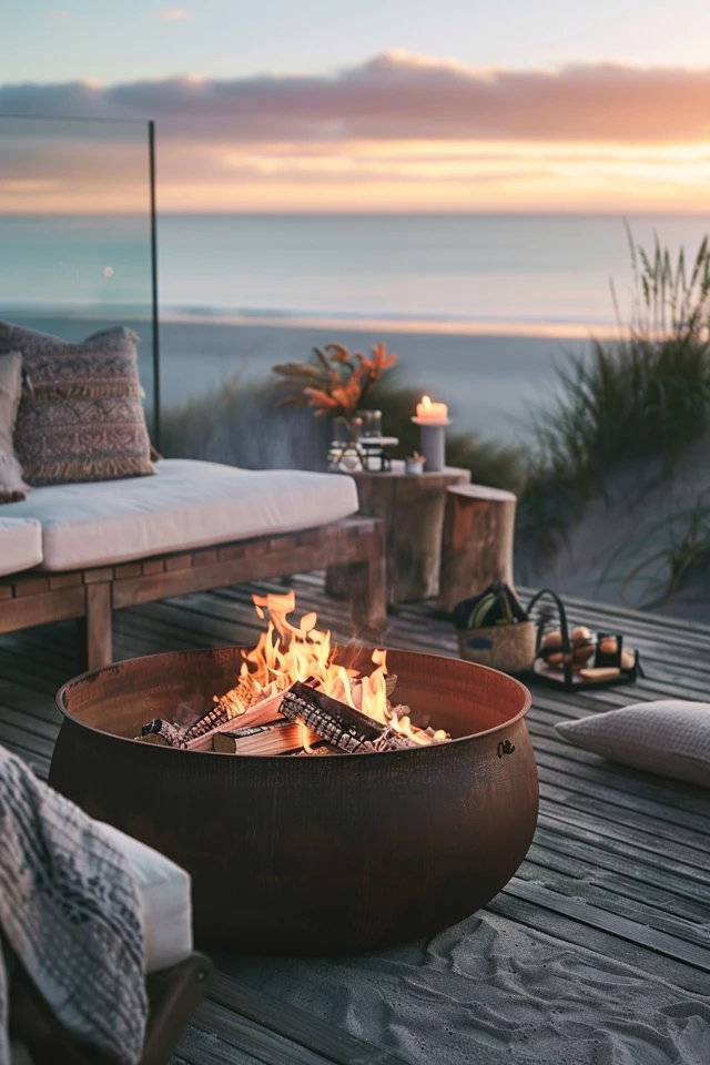 Enhance Your Beach Fire Pit Experience