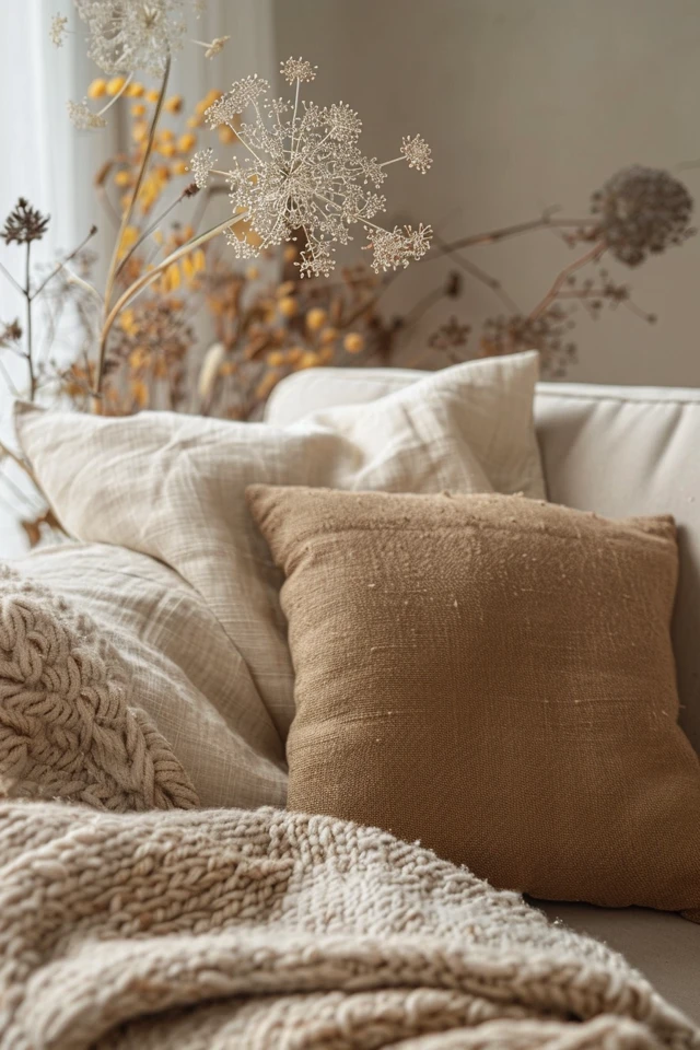 Warm Palettes for Brown Furniture Spaces - photo 2