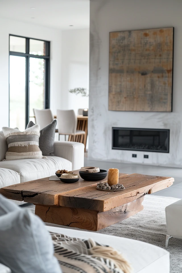 Cozy and Rustic Fireplace Ideas for High Ceilings