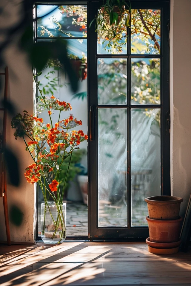 Trendy and Stylish Glass Door Treatments
