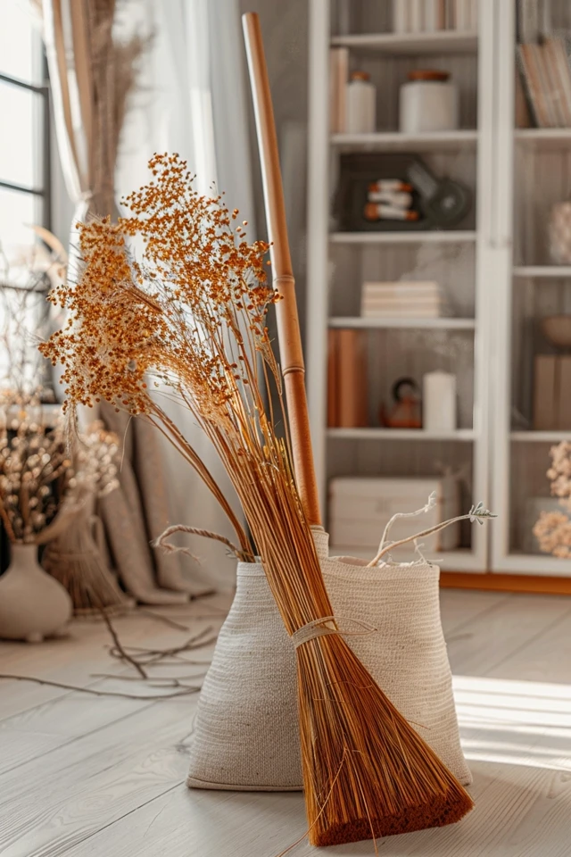 Cinnamon Broom Decorating Ideas for Cozy Spaces