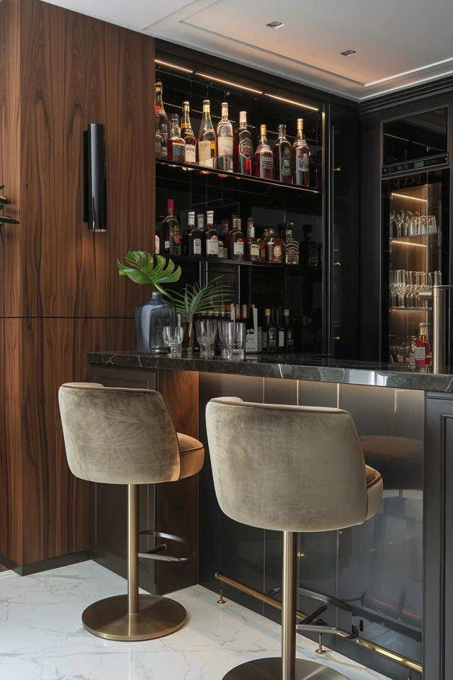 5 Modern Home Bar Areas for a Contemporary Feel