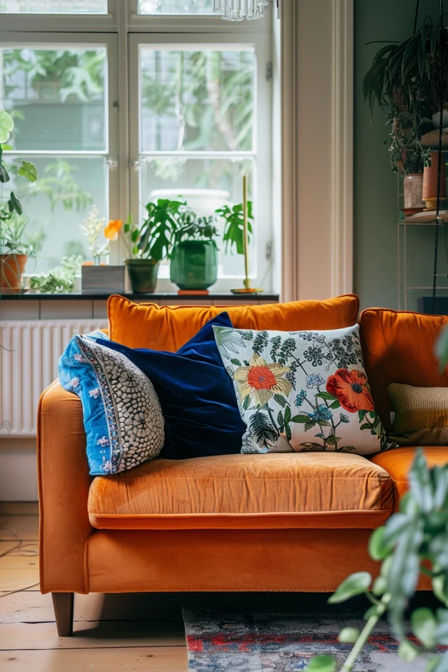 Styling and Arranging a Reclining Sofa