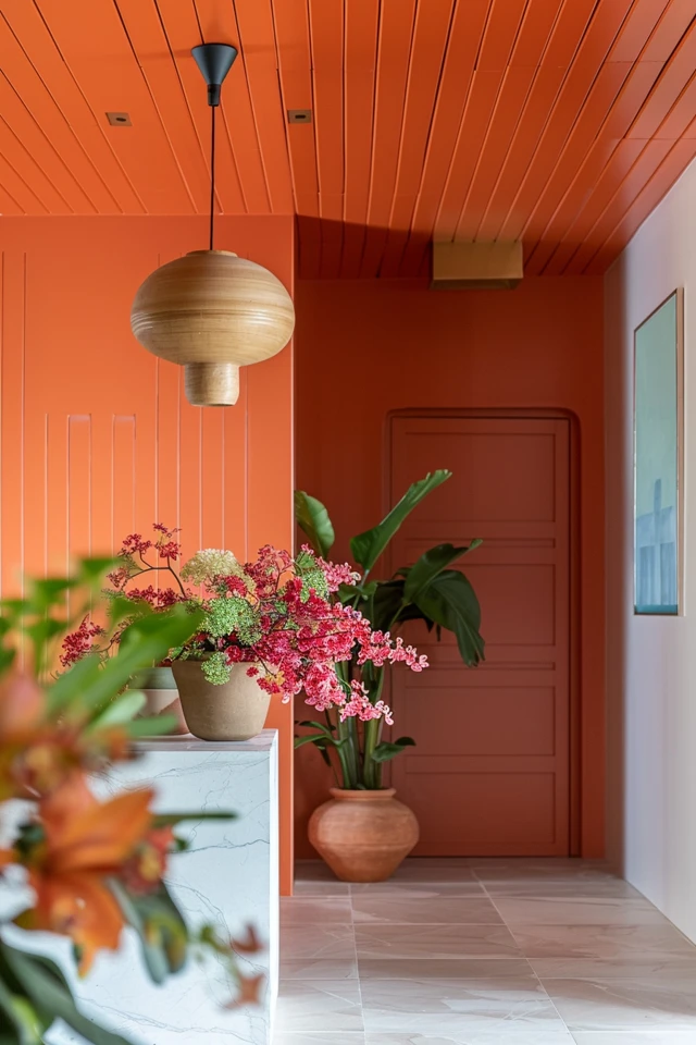Modern Entryway Ceiling Designs - photo 2
