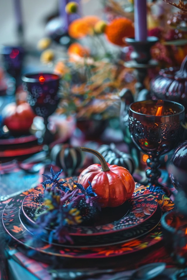 Decorating Your Dining Table with Halloween Tableware