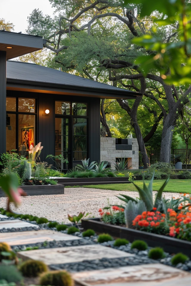 Enhancing the Front Yard with Design and Color