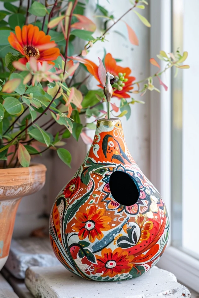Types of Gourds for Birdhouse Painting
