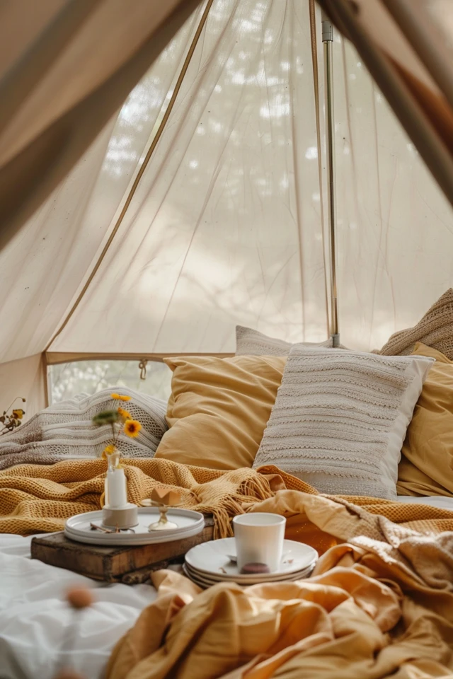 DIY Tent Decorations