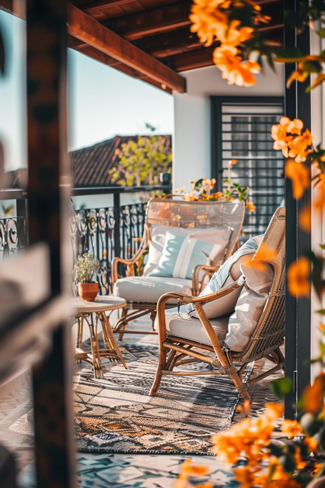 Enhancing Your Balcony with Boho Touches