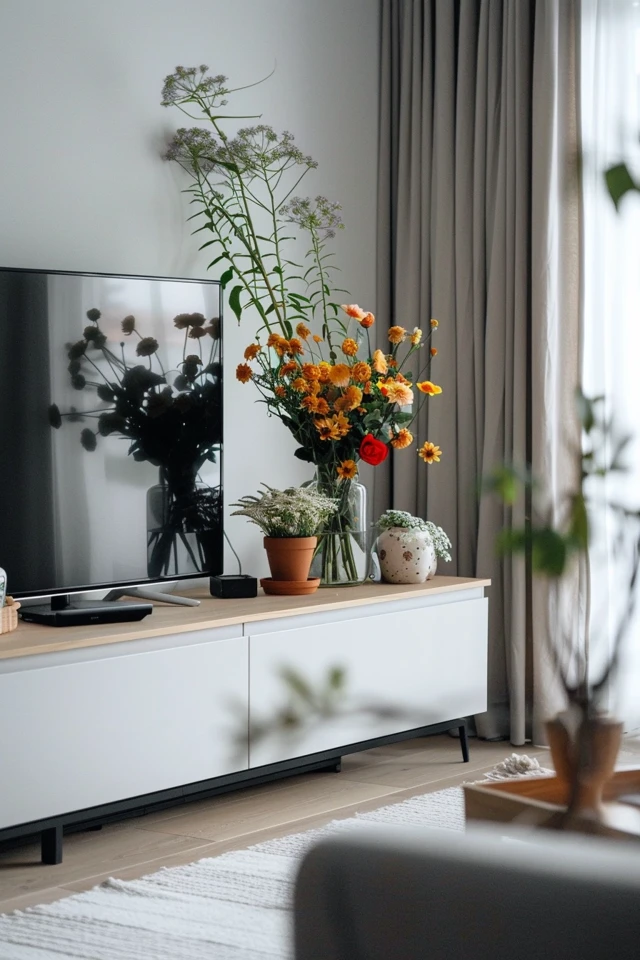 Creative Ideas for TV Mantel Decor