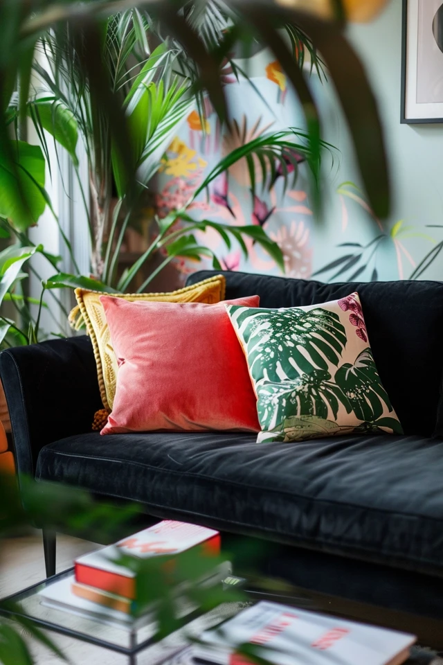 How to Choose the Right Wall Colors for Your Black Sofa