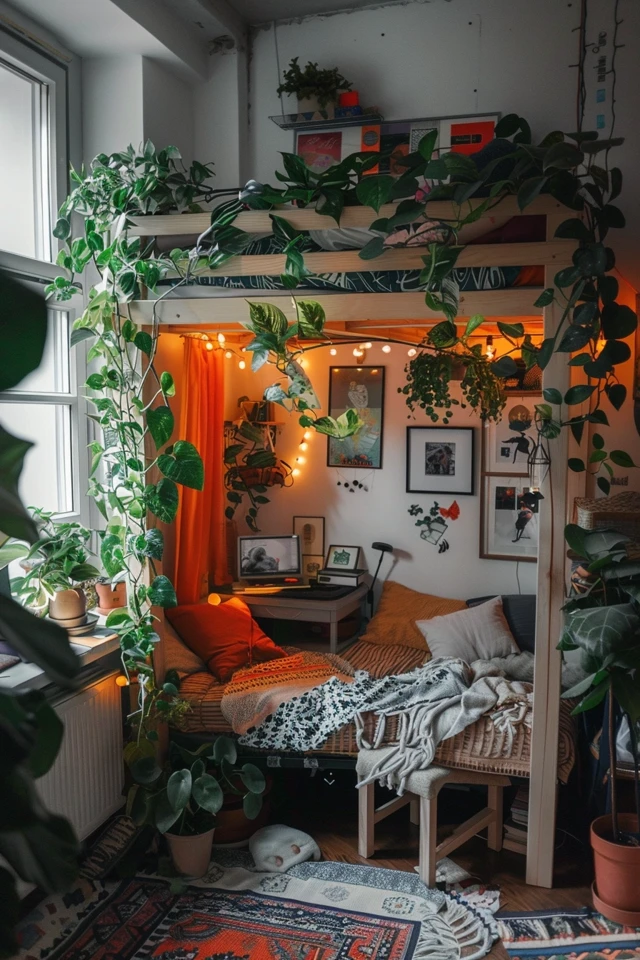 Creative Dorm Room Loft Bed Ideas to Save Space