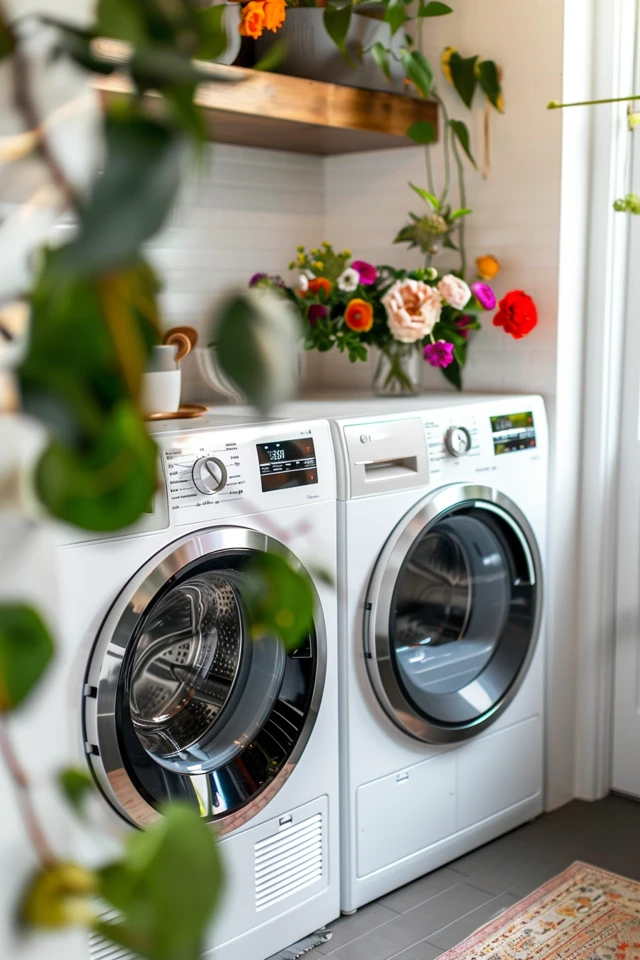 Tips for Hiding Your Washer and Dryer in the Kitchen