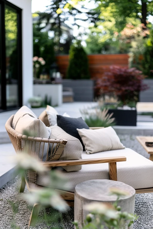 Stylish Seating and Color Coordination.