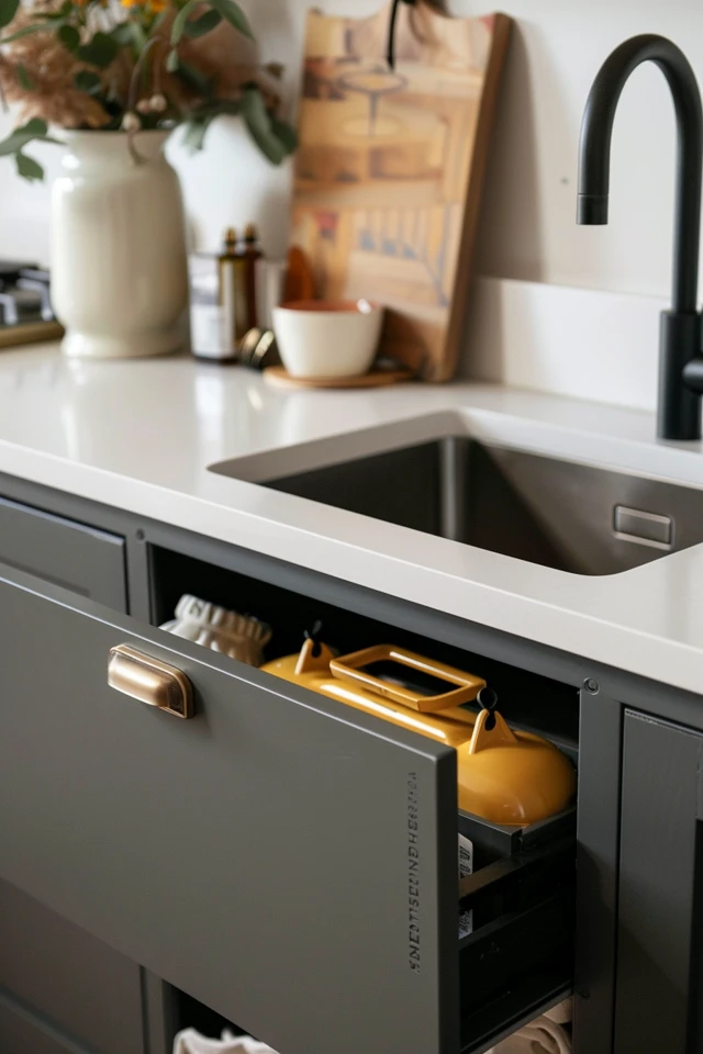 Pullout Cabinet Drawers for Easy Access