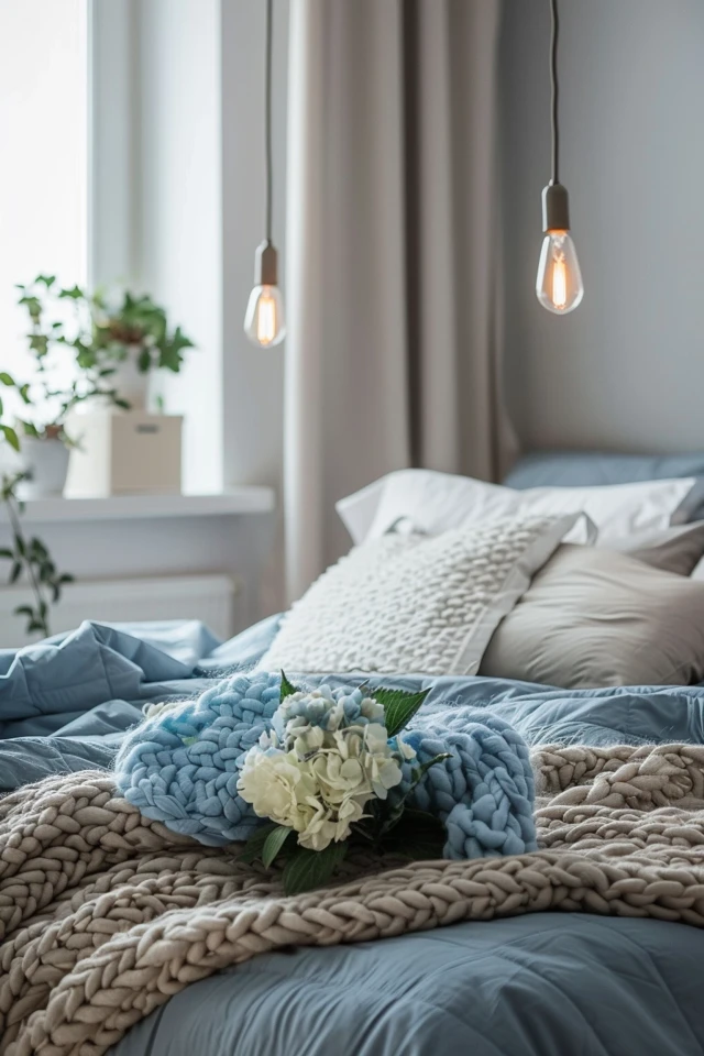 Tips for Creating a Serene and Stylish Blue and Gray Bedroom