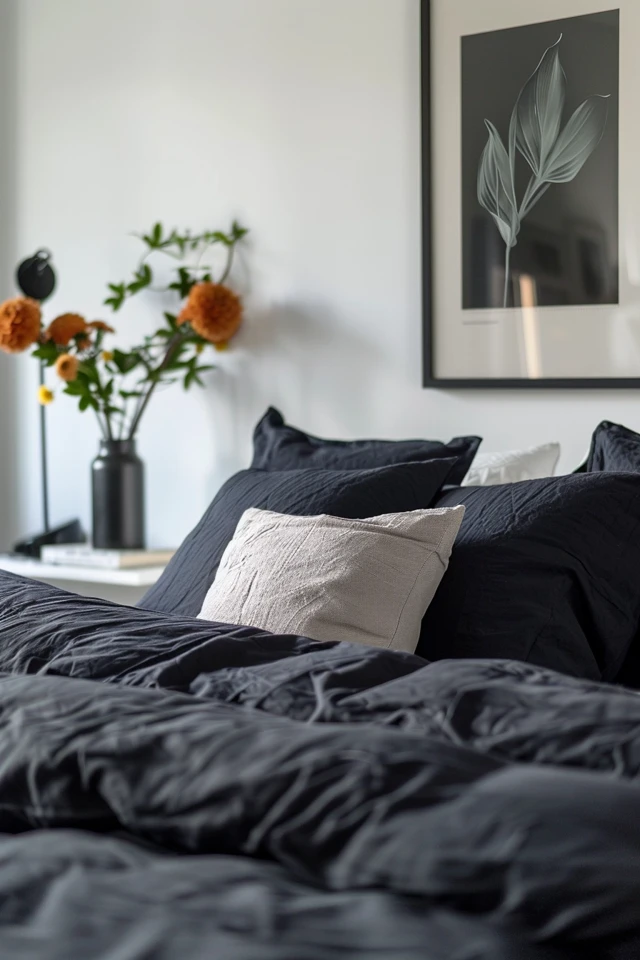 Chic Bedroom Ideas with Black Comforter | Redesign Tips