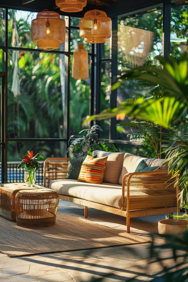 Tropical Paradise Lanai Design