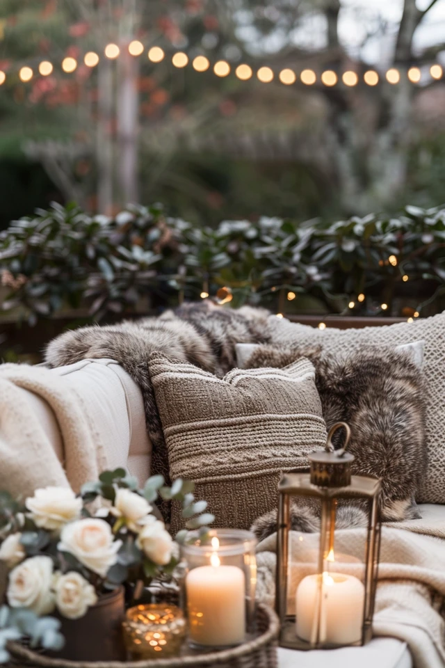 Winter Garden Decor: Stylish Outdoor Spaces