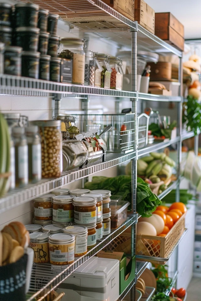 Efficient Wire Pantry Organization Ideas & Tips