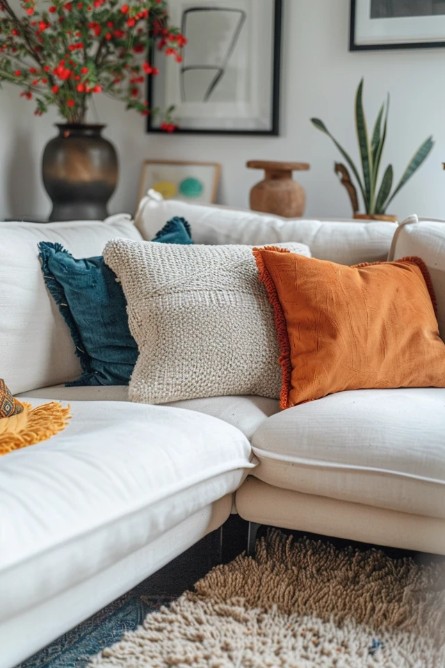 Chic White Sofa Living Room Decor Tips - photo 2