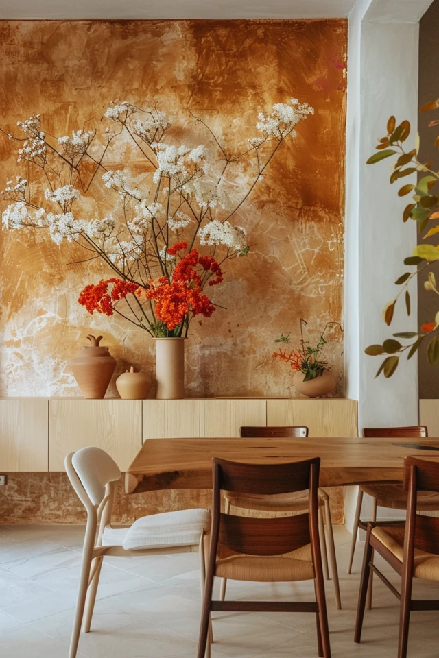 Stunning Dining Room Accent Wall Ideas