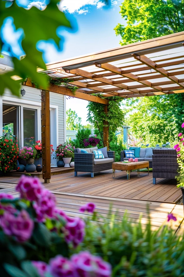 Fabric Shade for Decks Options