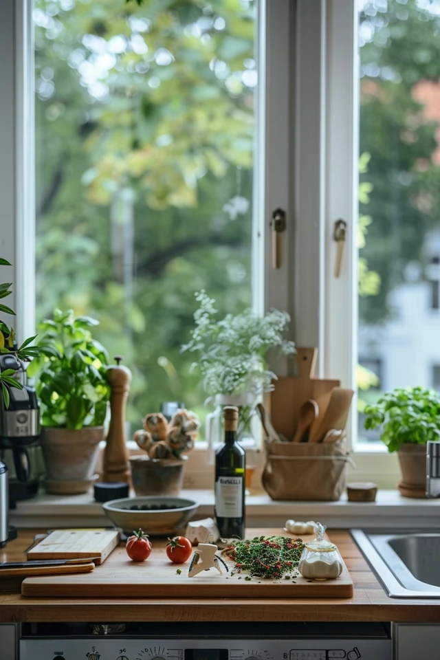 Creative Window Sill Decorations for Your Kitchen