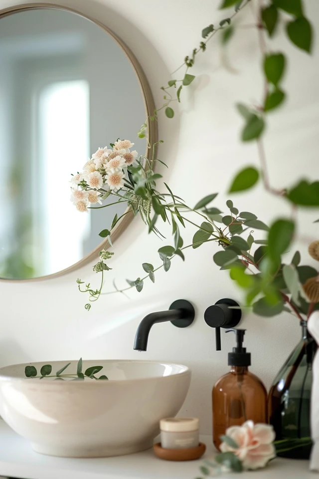 Creative Solutions for Vanity-Wall Gap