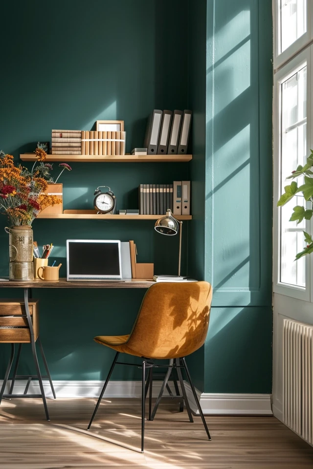 Why Add An Accent Wall in Your Home Office?