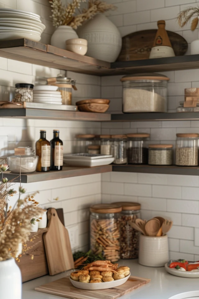 Enhance Aesthetic Appeal with Pretty and Functional Shelving